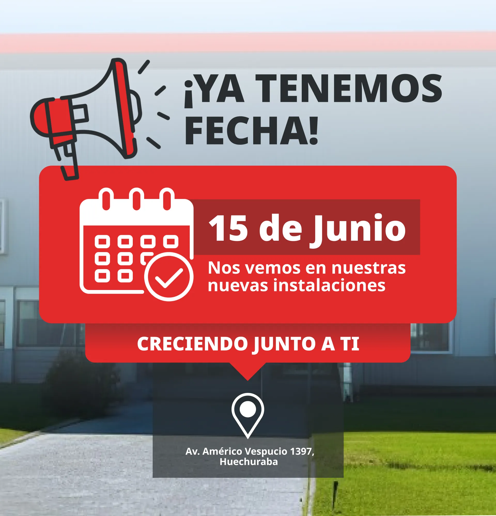 Nueva instalacion en 15 de junio
