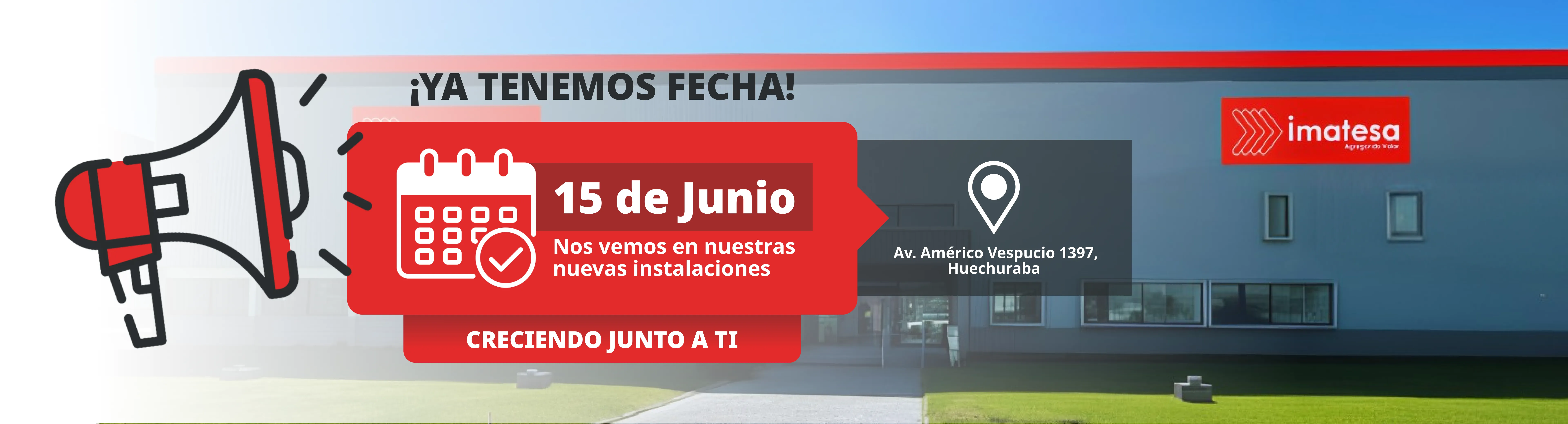 Cambio de instalaciones de Imatesa el 15 de junio5 