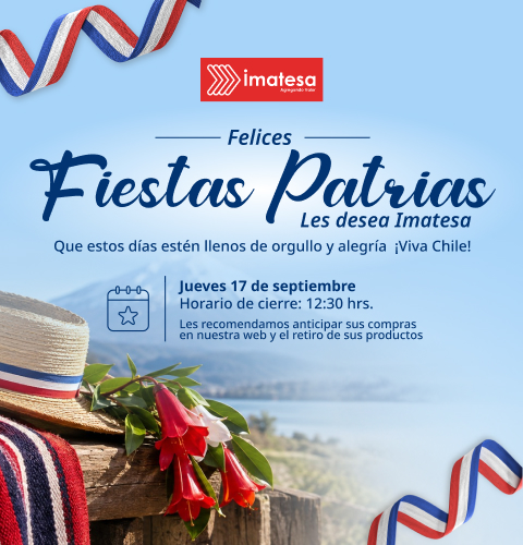 Horario fiestas patrias