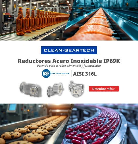 Reductor acero inoxidable